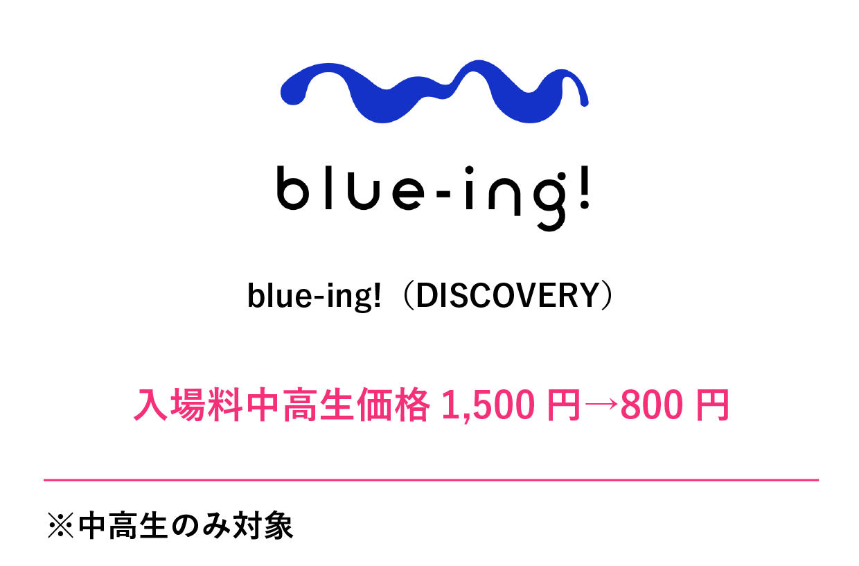 blue-ing!（DISCOVERY）クーポン